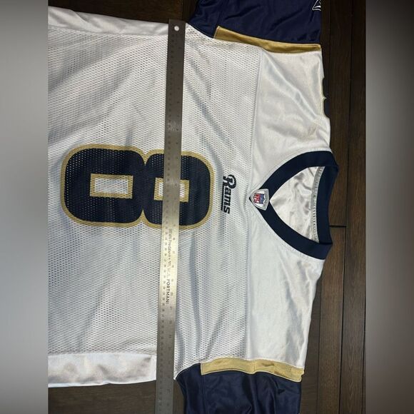 Reebok NFL Equipment Rams Sam Bradford Men’s XL Football Jersey - Picture 7 of 7